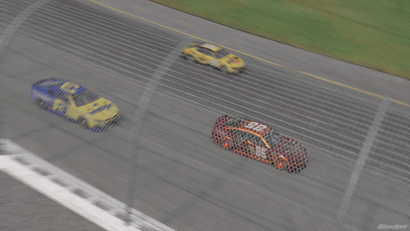 Horizontal NASCAR Leaderboard screenshot